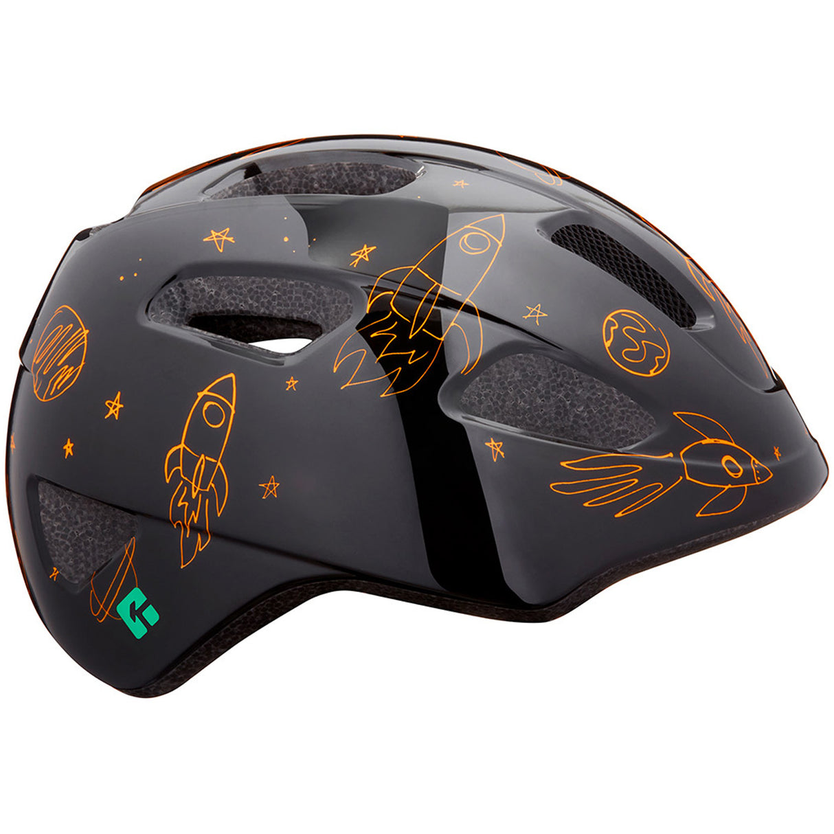 Casco bambino Lazer Pnut KinetiCore - Flying Rocket - I