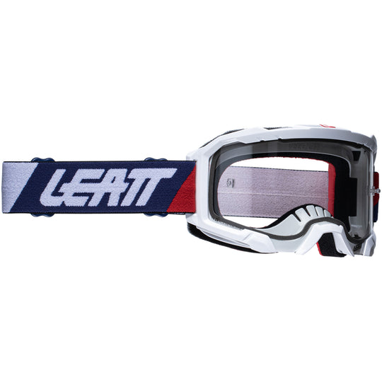 Maschera Leatt Velocity 4.5 - Bianco blu