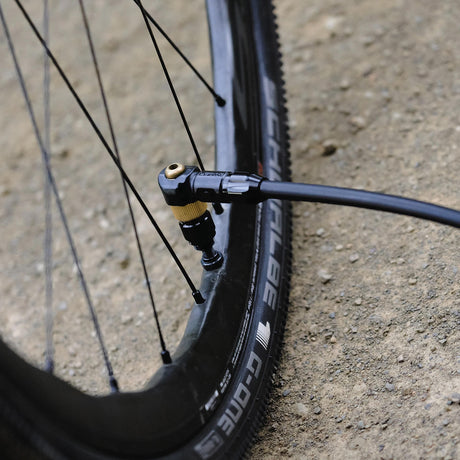 Pompa da Terra Lezyne Gravel Digital Drive - Nero - H