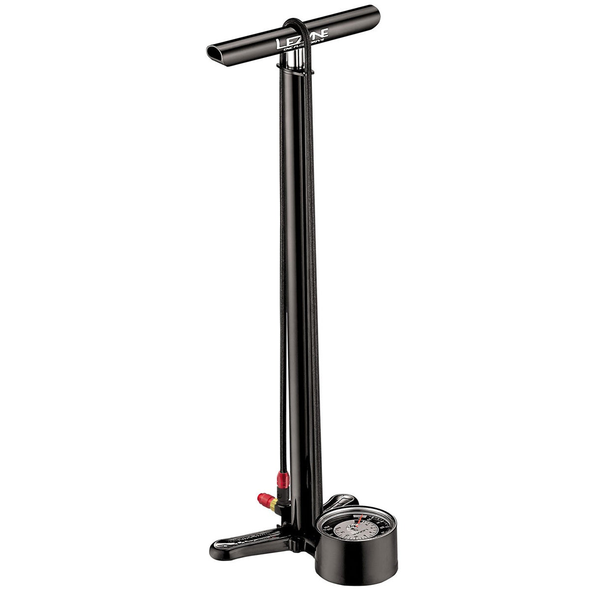 Pompa Aria da terra Lezyne CNC Floor Drive - Nero - P