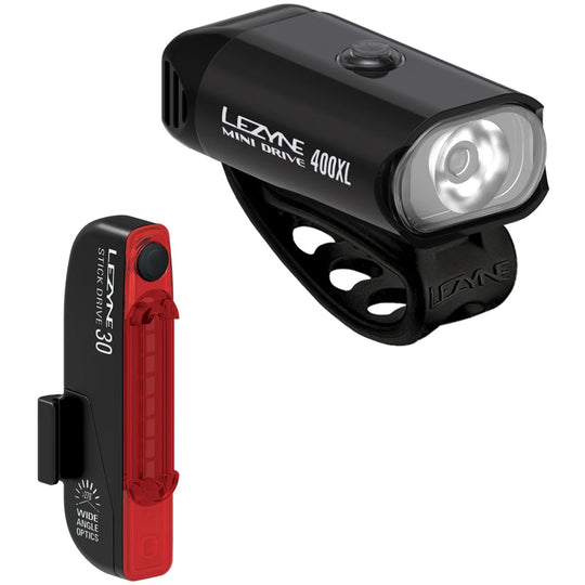 Lezyne Mini & Stick Drive Pair lampe - Schwarz