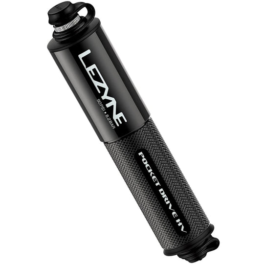 Mini-bomba de aire Lezyne Pocket Drive Hv - Black
