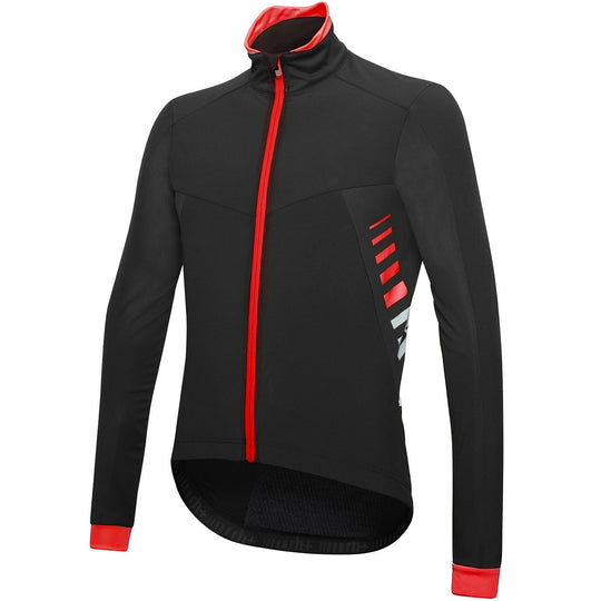 Rh+ Logo alfa Padded jacket - Black red