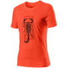 T-Shirt Castelli Logo - Arancio