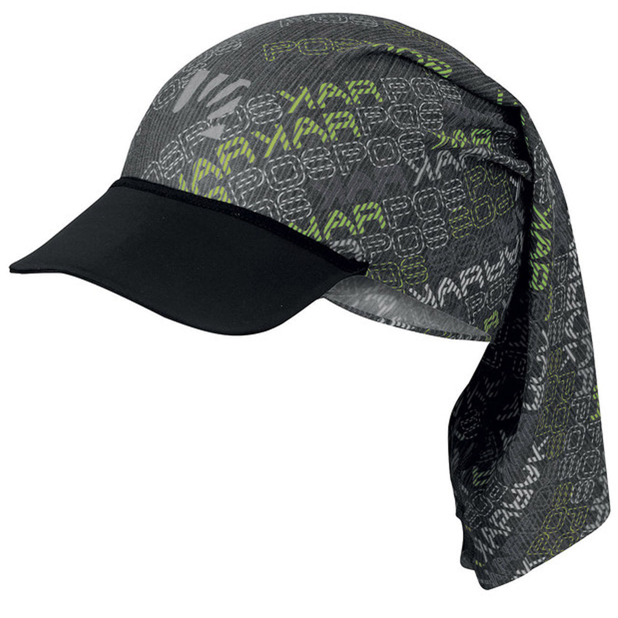 Cappellino Karpos Longeres - Nero verde