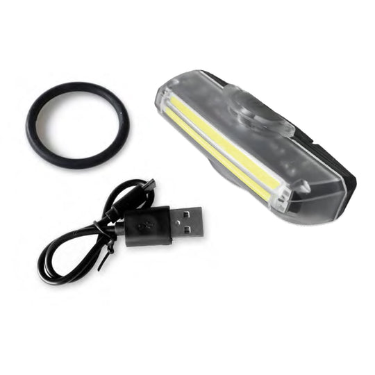 Luz frontal recargable USB 16 Led Once - Negro