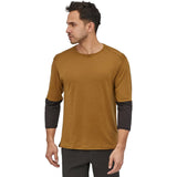 Maglia 3/4 Patagonia Merino - Marrone - N