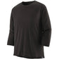 Maglia 3/4 Patagonia Merino - Nero - E