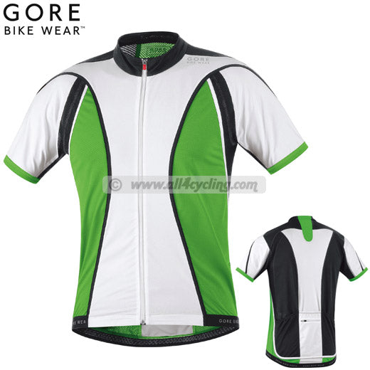 Maglia Gore Oxygen Fz - Bianco/Verde