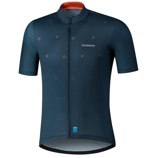 Maillot Shimano Aerolite - Bleu rouge