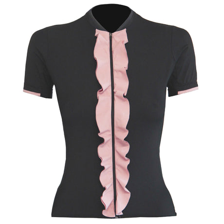 Maglia donna Lago Magic - Nero rosa