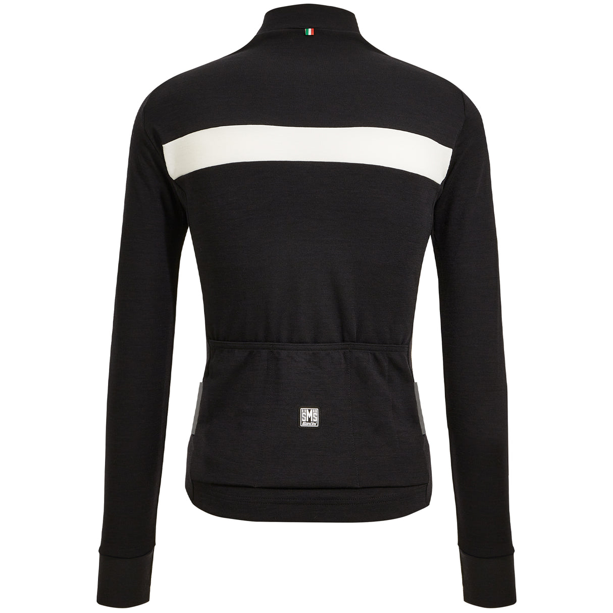 Maglia maniche lunghe Santini Adapt Wool - Nero - N