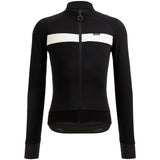 Maglia maniche lunghe Santini Adapt Wool - Nero - M