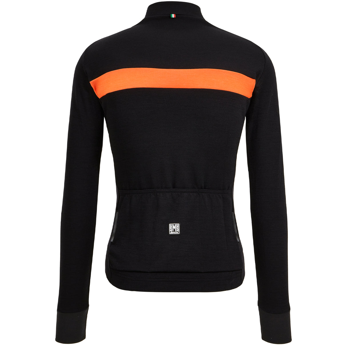 Maglia maniche lunghe Santini Adapt Wool - Arancio - I