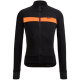 Maglia maniche lunghe Santini Adapt Wool - Arancio - H