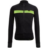 Maglia maniche lunghe Santini Adapt Wool - Verde - P