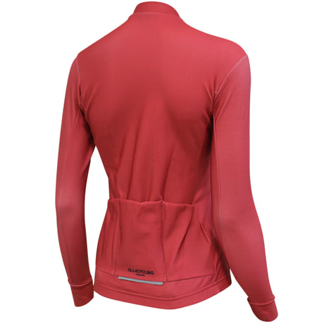 Maglia maniche lunghe donna All4cycling Idro – Bordeaux - Q