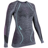 Maglia intima maniche lunghe donna UYN Ambityon - Grigio azzurro - P