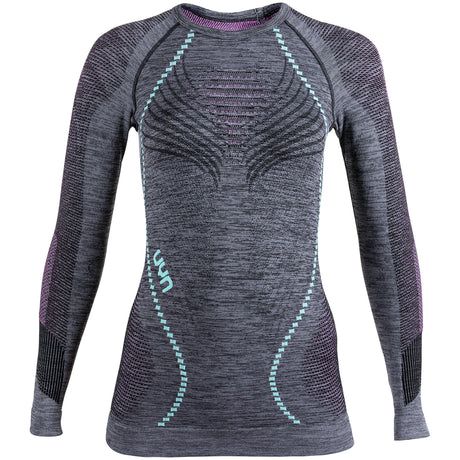 Maglia intima maniche lunghe donna UYN Ambityon - Grigio azzurro - O