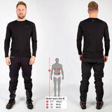 Maglia intima maniche lunghe Endura BaaBaa Blend - Nero - G