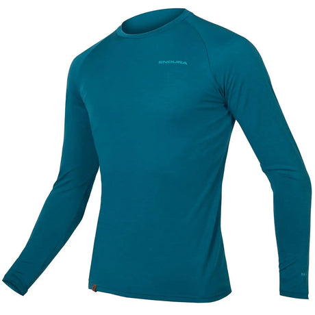 Maglia intima maniche lunghe Endura BaaBaa Blend - Verde - G