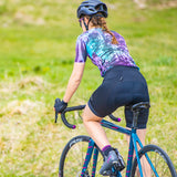 Maglia donna Northwave Blade Flower - Azzurro - G