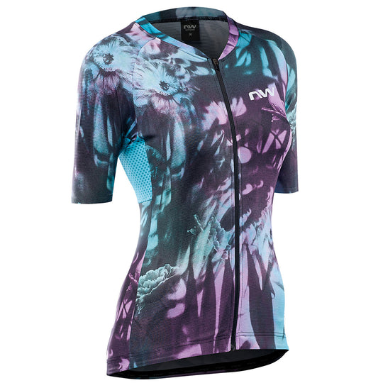 Northwave Blade Flower women jersey - Blue