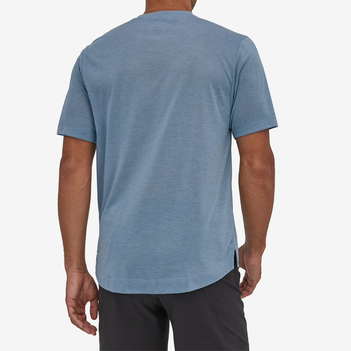 Maglia Patagonia Cap Cool Trail Bike Henley - Blu - A