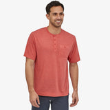 Maglia Patagonia Cap Cool Trail Bike Henley - Rosso - L