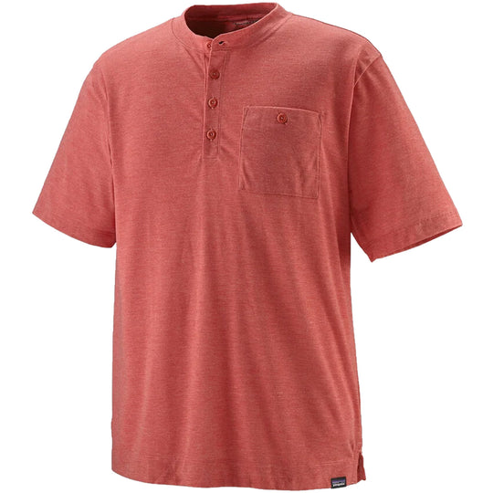 Maillot Patagonia Cap Cool Trail Bike Henley - Rouge