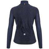 Maglia maniche lunghe donna Santini Colore Puro - Blu - D