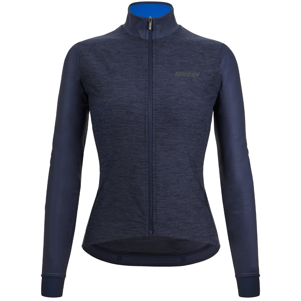 Maglia maniche lunghe donna Santini Colore Puro - Blu - C