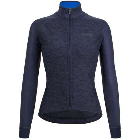 Maglia maniche lunghe donna Santini Colore Puro - Blu - C