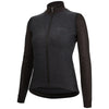Santini Colore Puro long sleeves woman jersey - Black