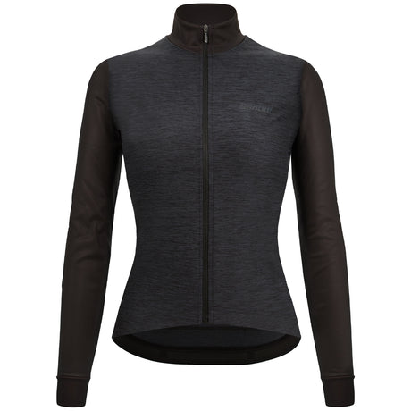 Maglia maniche lunghe donna Santini Colore Puro - Nero - D