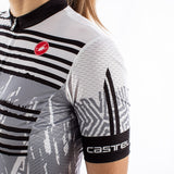 Maglia donna Castelli Astratta - Bianco nero - I