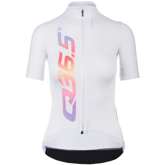 Maglia donna Q36.5 G1 Arcobaleno - Bianco