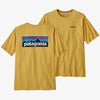 T-Shirt Patagonia P-6 Logo Responsibili - Giallo