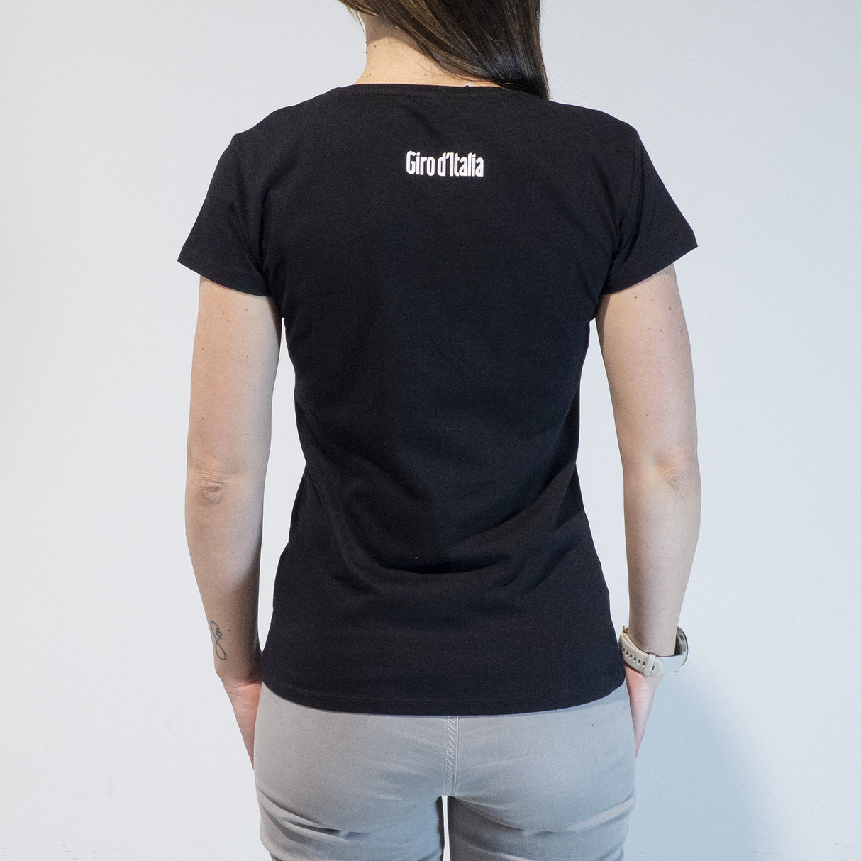T-Shirt donna Giro d'Italia Trofeo - Nero - M