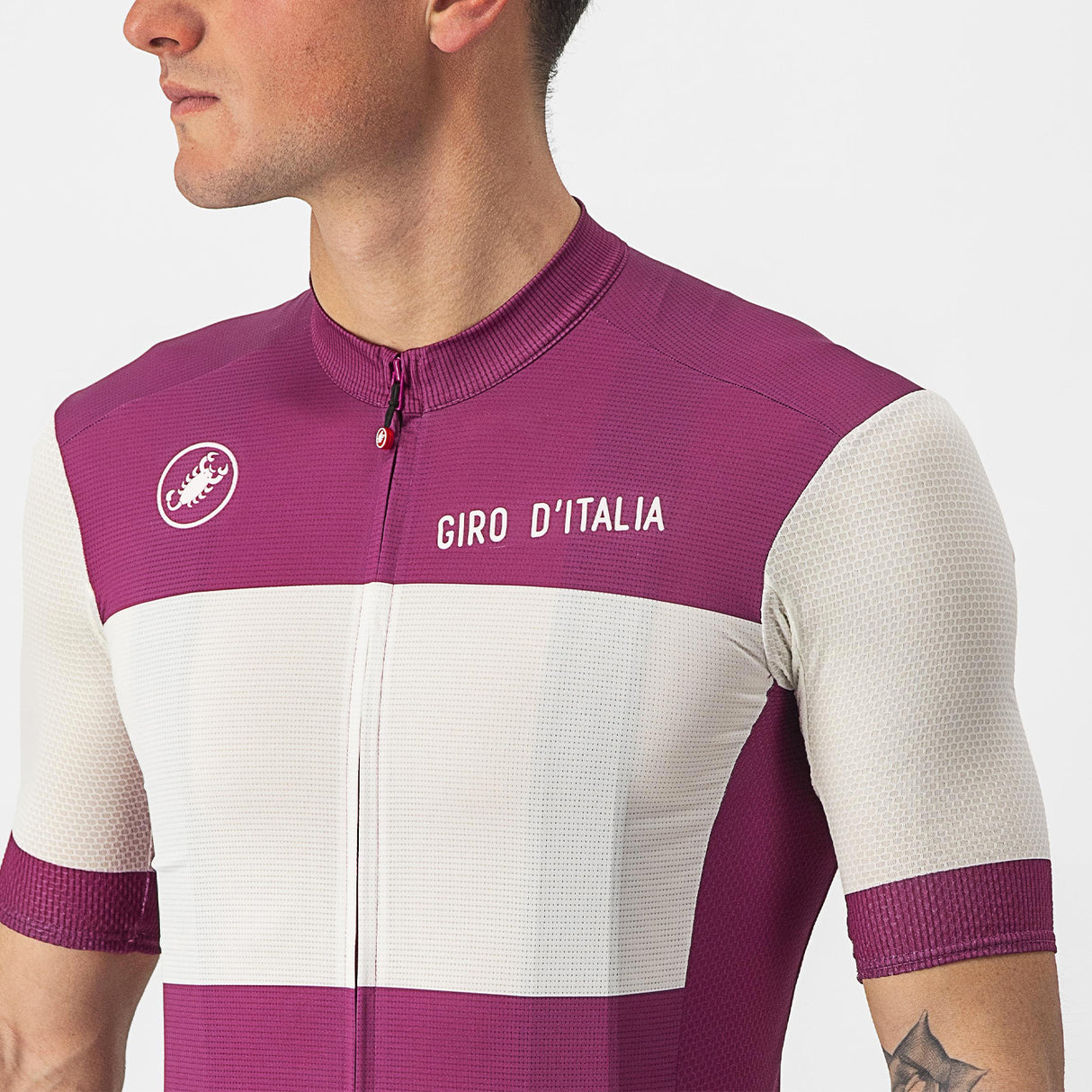 Maglia Castelli Fuori Giro - Ciclamino - F