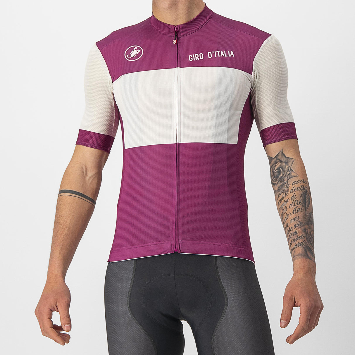 Maglia Castelli Fuori Giro - Ciclamino - E