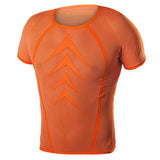 Maglia intima M/C Biotex Powerflex - Arancione fluo
