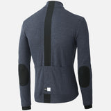 Maglia maniche lunghe Pedaled Kaido - Blu - I
