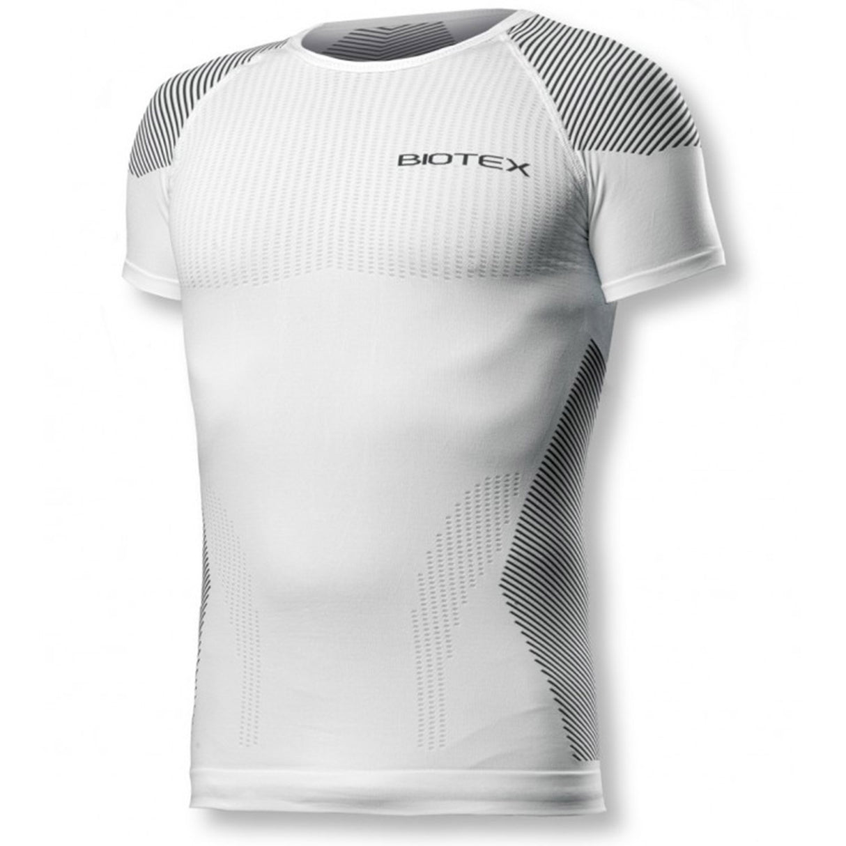 Maglia intima Biotex Bioflex Light Touch - Bianco nero - M