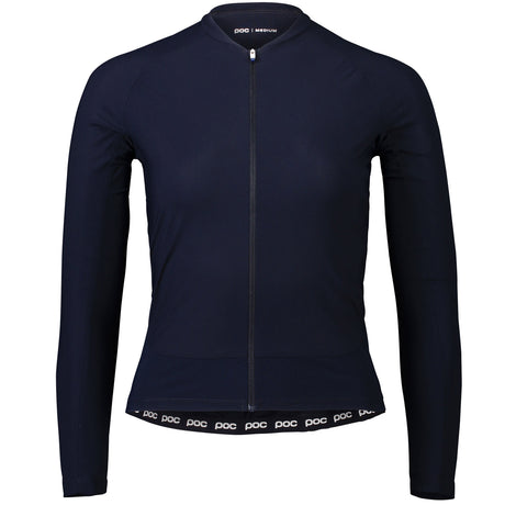 Maglia maniche lunghe donna Poc Essential road - Blu
