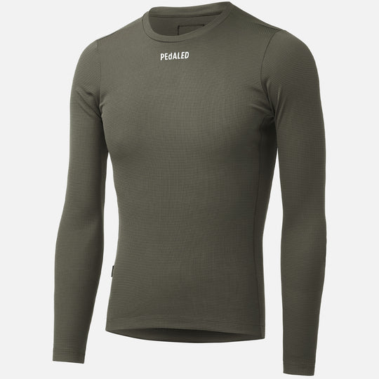 Maglia intima manica lunga Pedaled Essential - Grigio