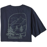 T-Shirt Patagonia Roam the Dirt - Bleu