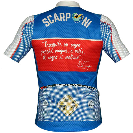 Maglia Alka Michele Scarponi Reflex - Blu