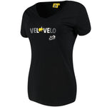 T-Shirt Donna Tour de France Velo Velo Graphic - Nero