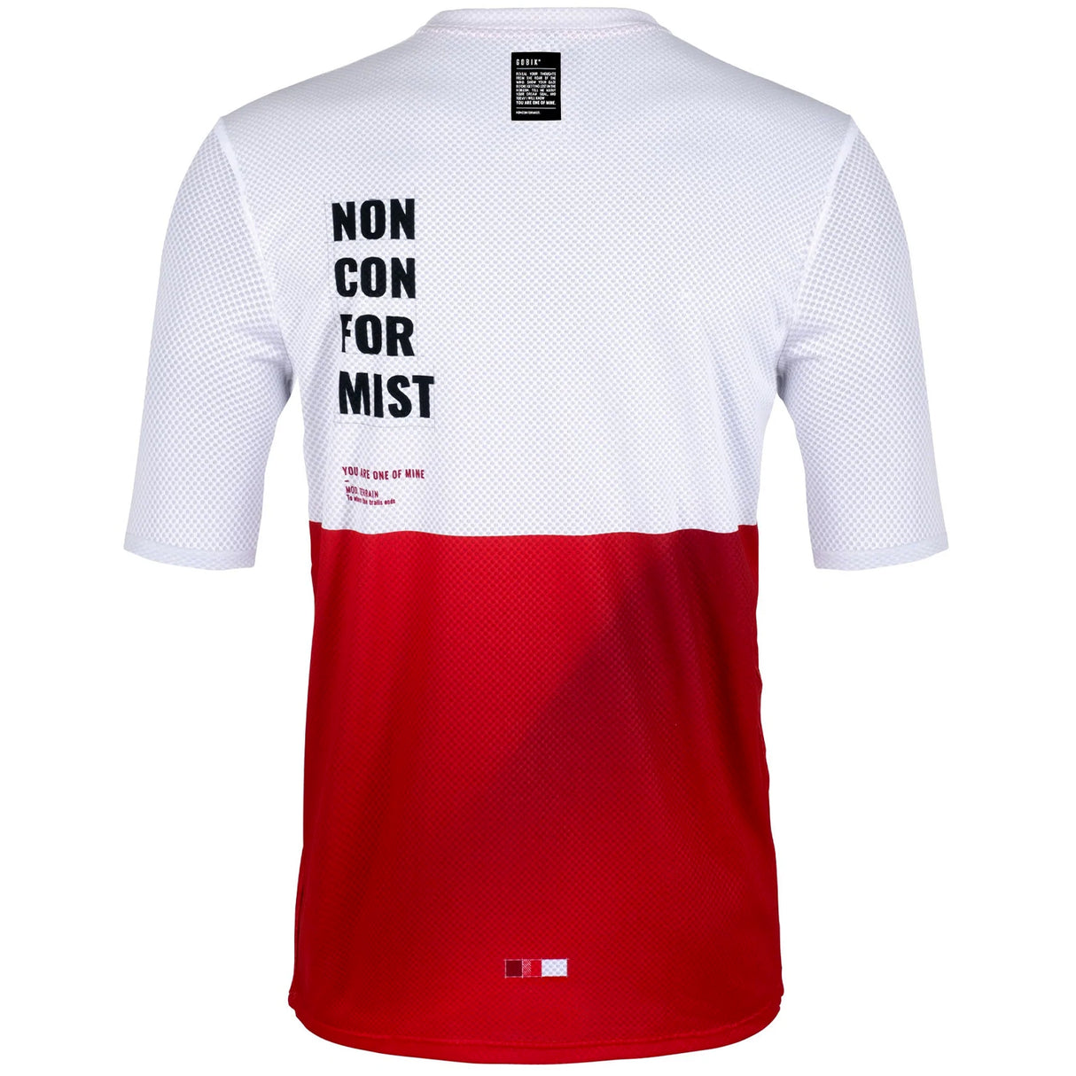 Maglia Gobik Terrain Whistler - Bianco rosso - C